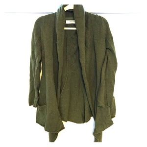 Forest Green Slouchy Cardigan